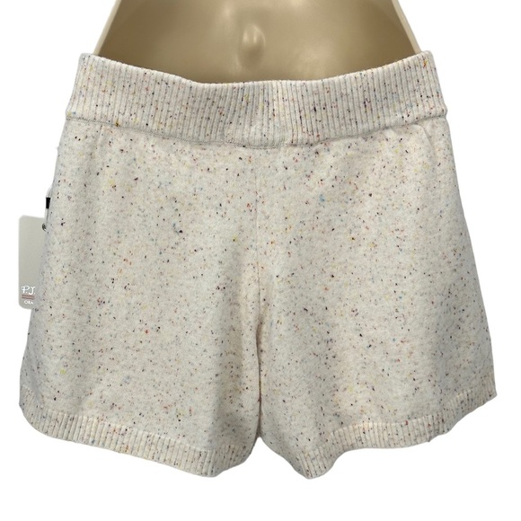 PJ Salvage Pull On Confetti Lounge Sleep Shorts RBSPS -  Ivory - Picture 2 of 7